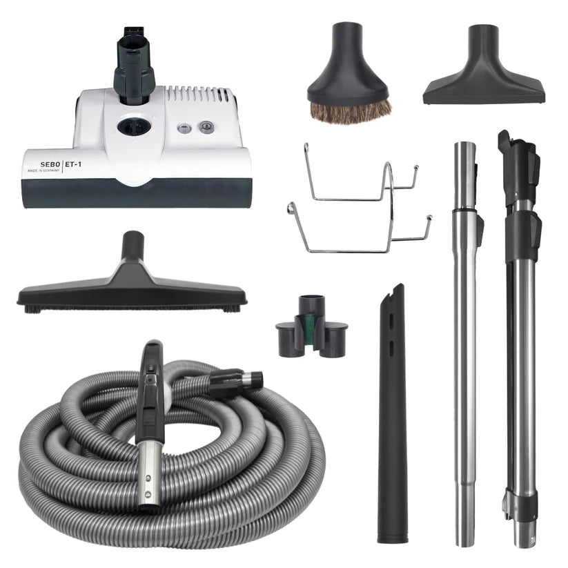 SEBO ET-1 Deluxe Central Vacuum Attachment Kit
