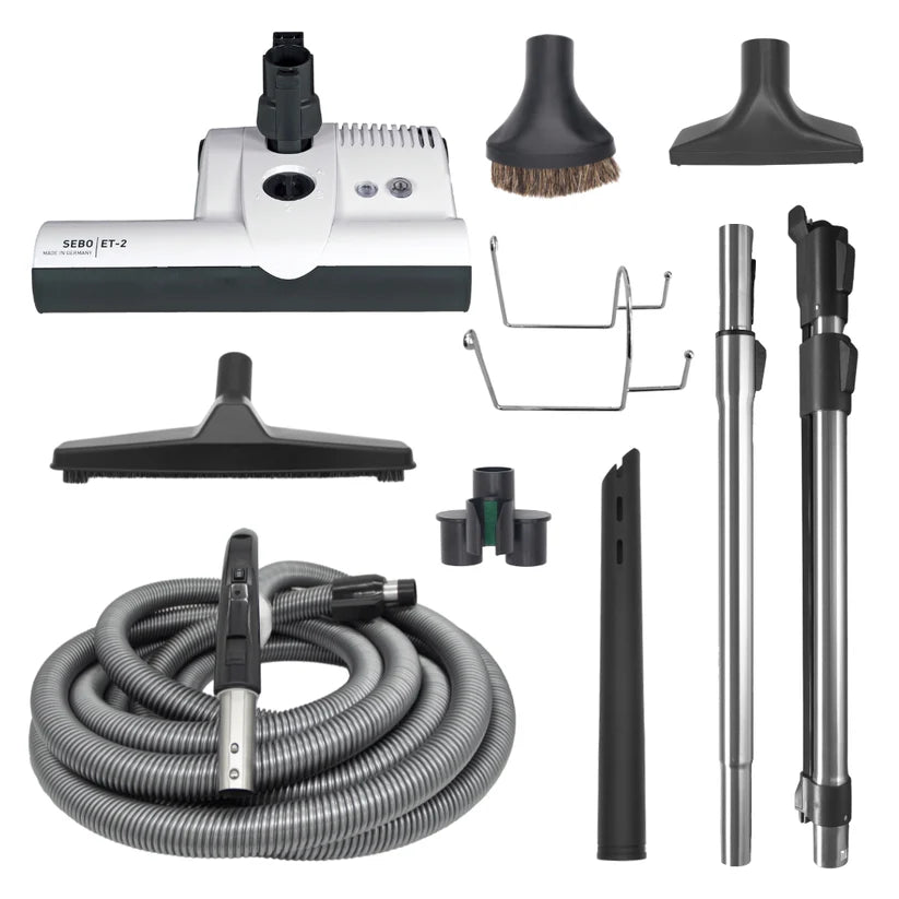SEBO ET-2 Deluxe Central Vacuum Attachment Kit