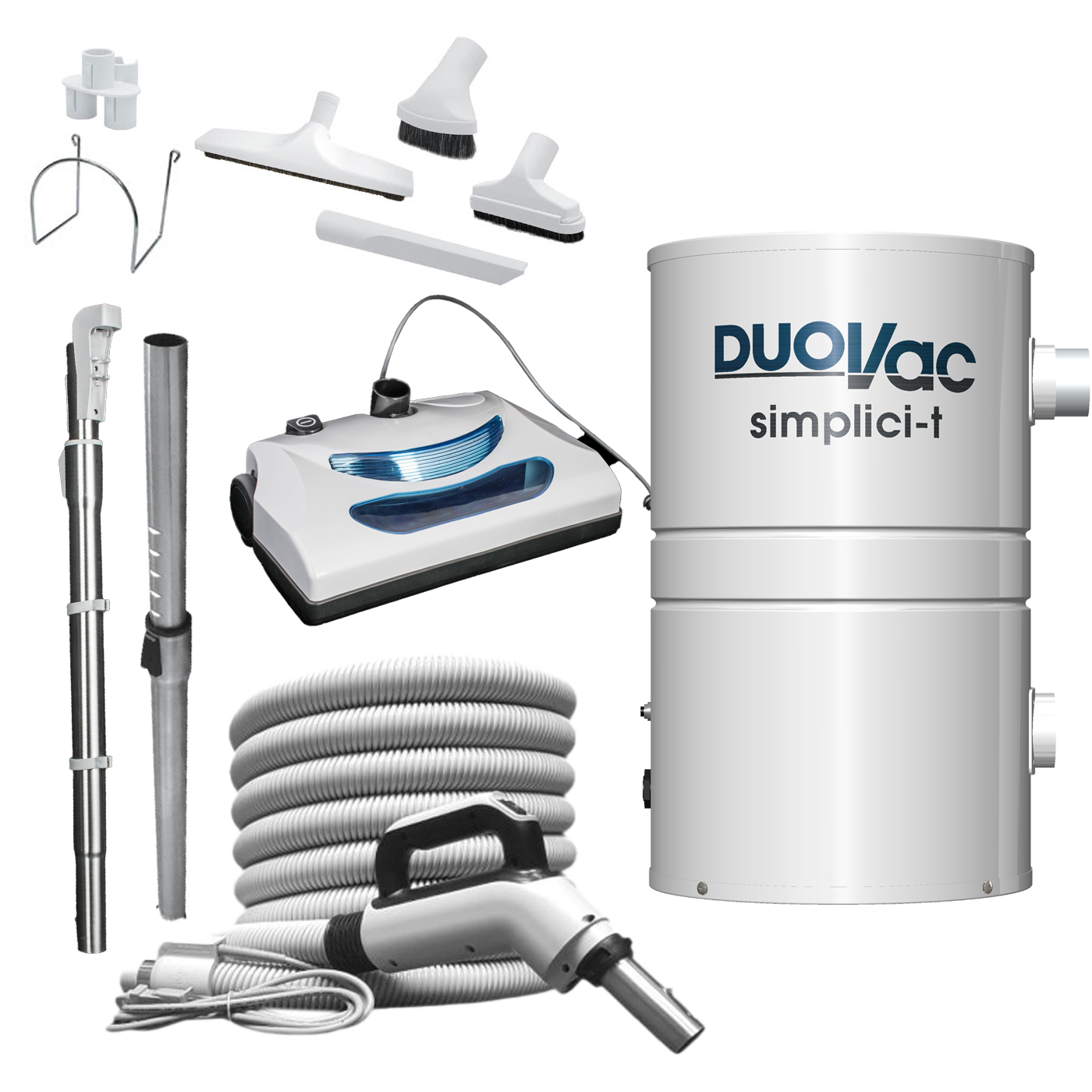 DuoVac Simplici-t Standard PN11 Electric Central Vacuum Package
