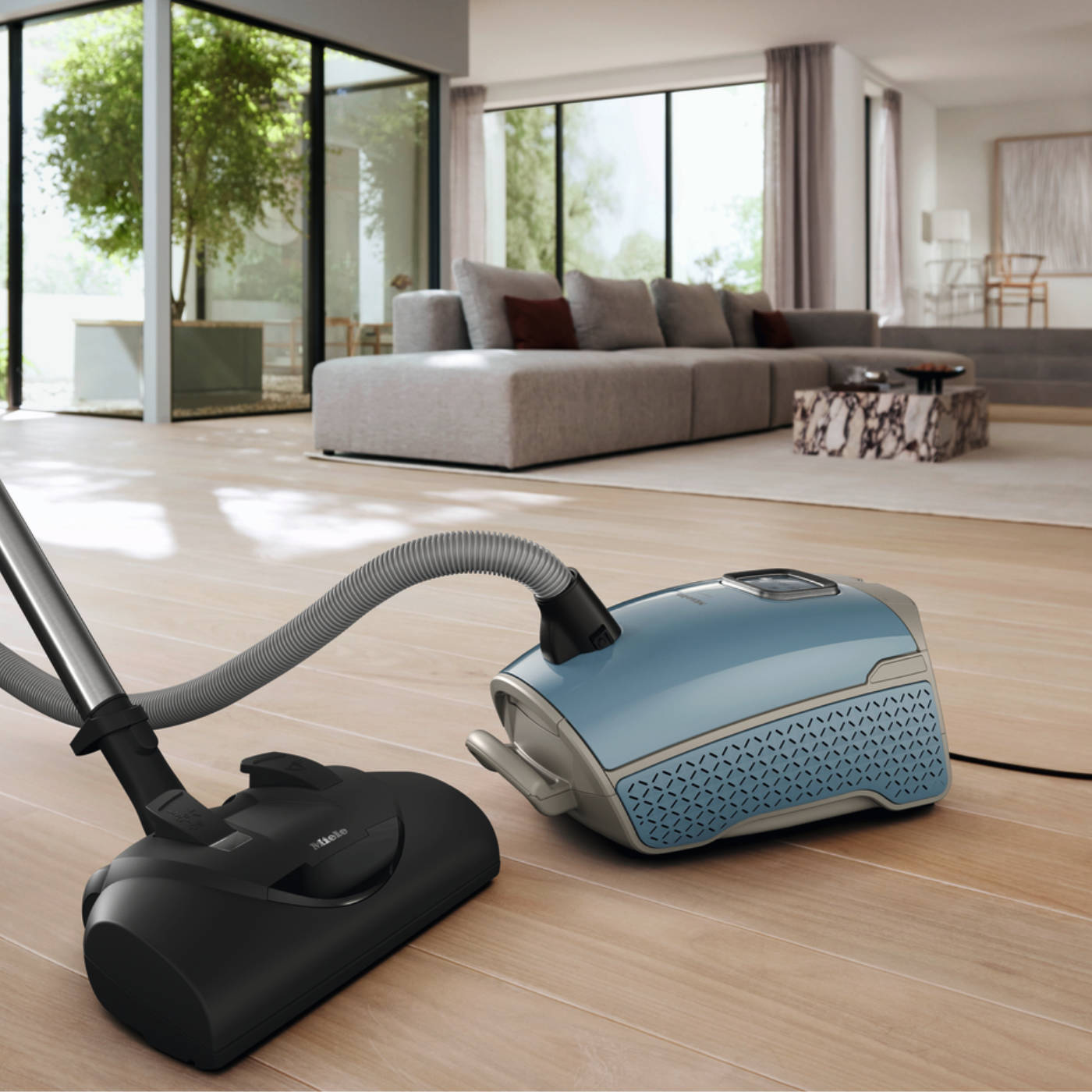 Miele Guard L1 Nordic Blue Canister Vacuum