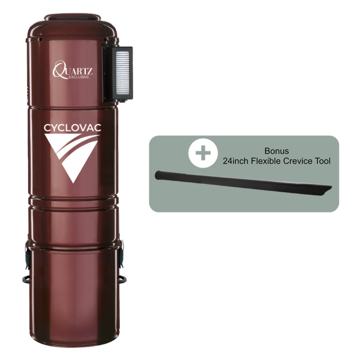 Cyclovac H725 Quartz EditionCentral Vacuum Canister