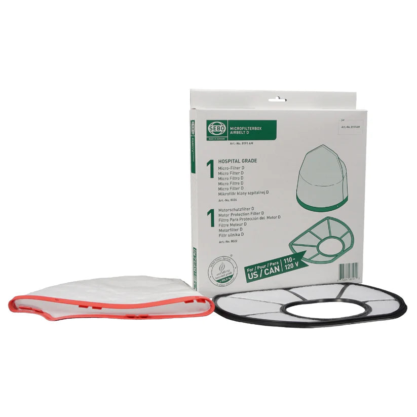 SEBO D Series Filter Service Box