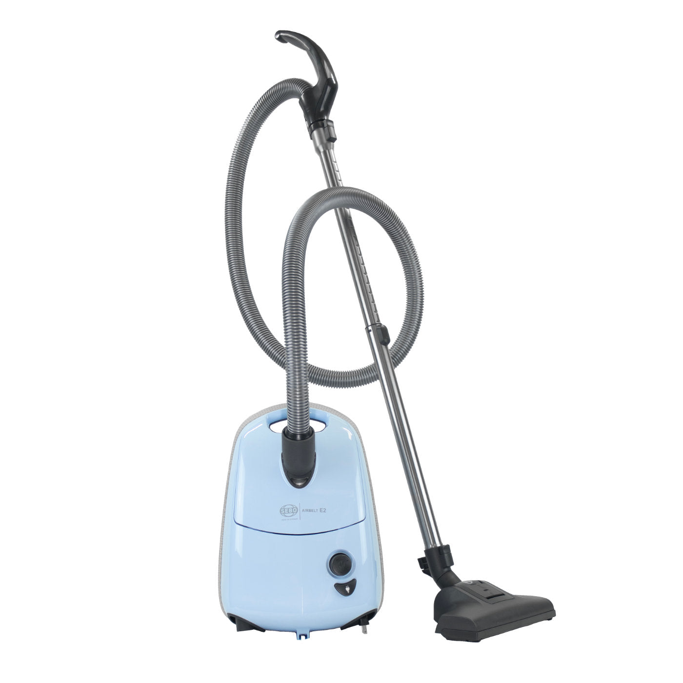 SEBO E2 Canister Vacuum Pastel Blue