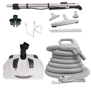 DuoVac Star / EBK360 Electric Carpet and Hard Surface Central Vacuum Package DuoVac Vacuum Plus Canada