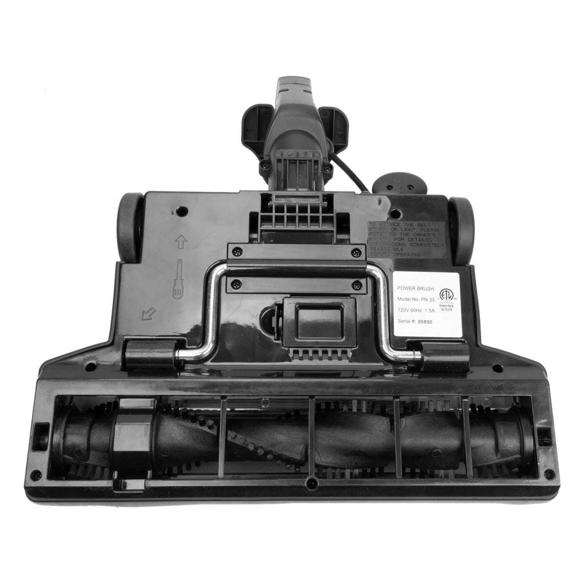 Power nozzle underside