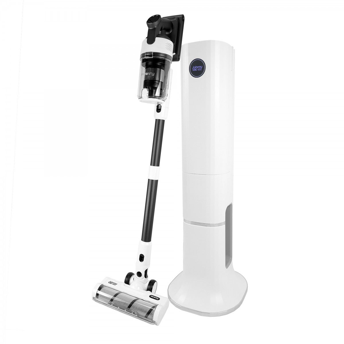 Johnny Vac JV259WB Serenity Cordless Vacuum with Self Emptying / Charging Dock