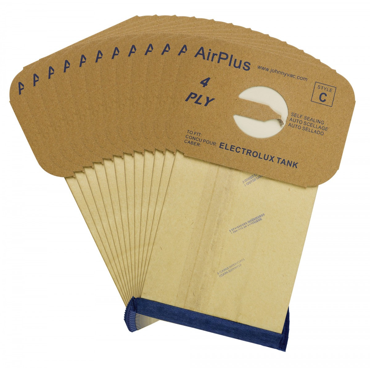 Electrolux Type C AIRPLUS Vacuum Bags 12pk