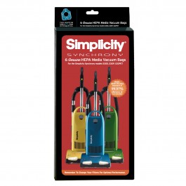 SNH-6 Simplicity OEM HEPA Bag Pack of 6 SIMPLICITY Vacuum Plus Canada