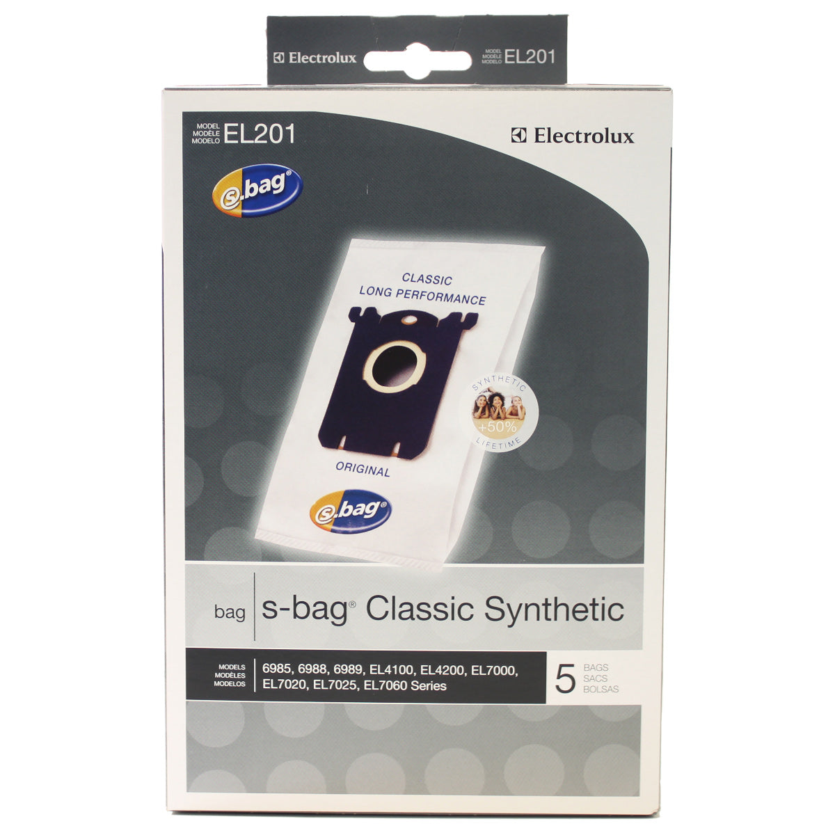 Electrolux S-bag Classic Synthetic bags 5pk Electrolux Vacuum Plus Canada