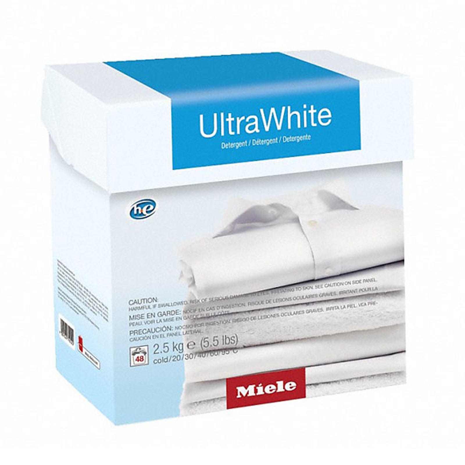 Miele UltraWhite Laundry Detergent Powder 2.5kg Miele Vacuum Plus Canada