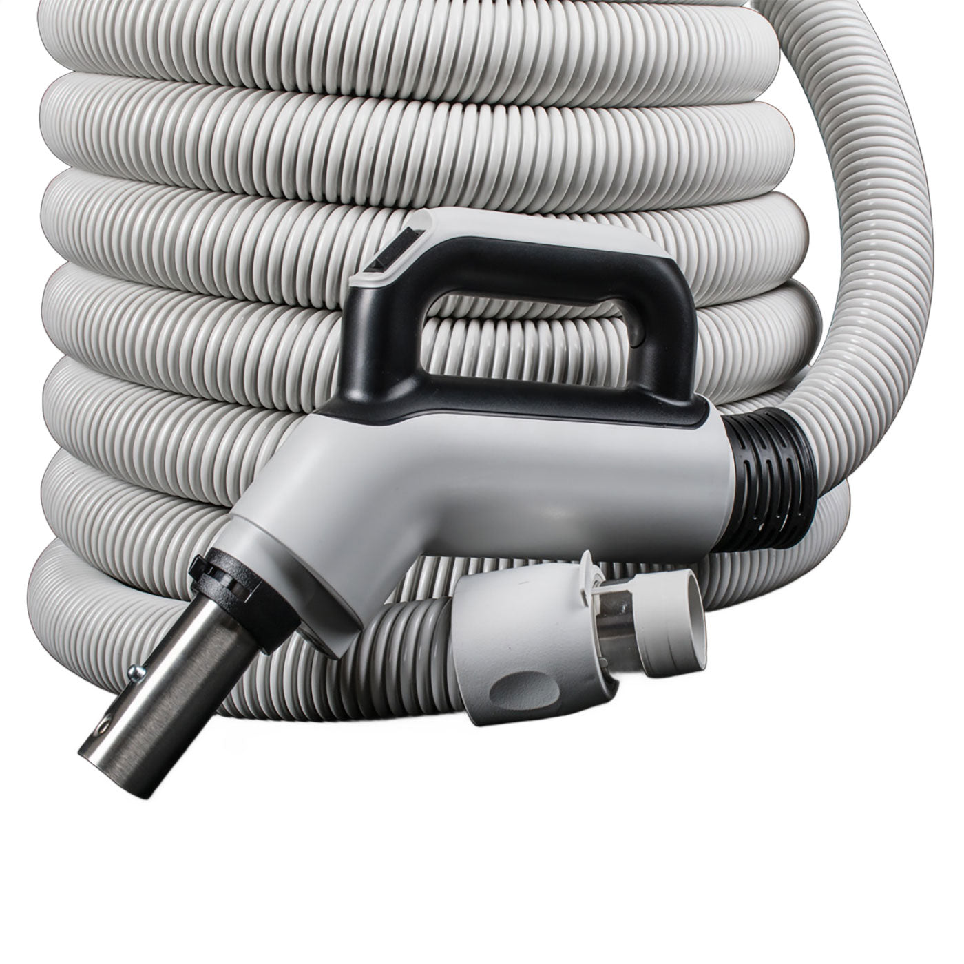 30 foot Low Voltage Central Vacuum Hose with on off switch