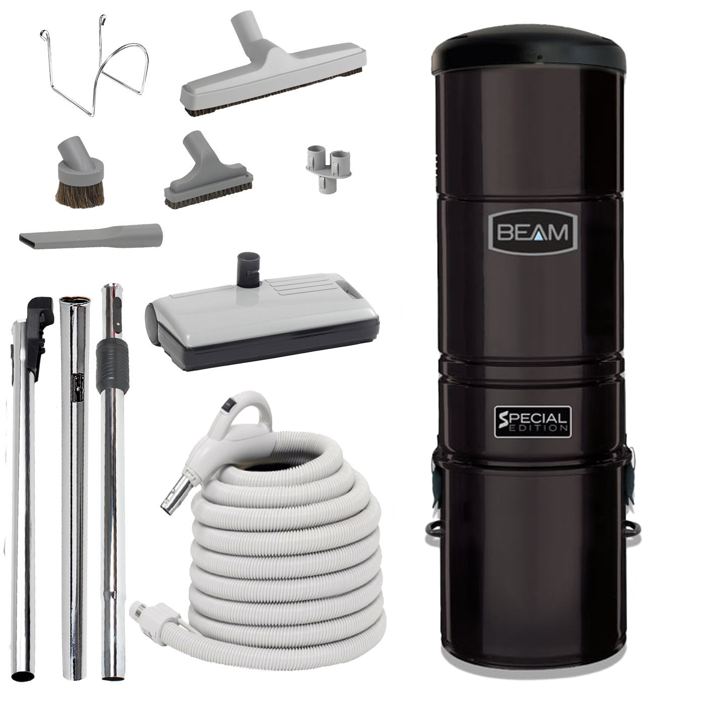 Beam 335 Standard Electric Sweep and Groom Central Vacuum Package