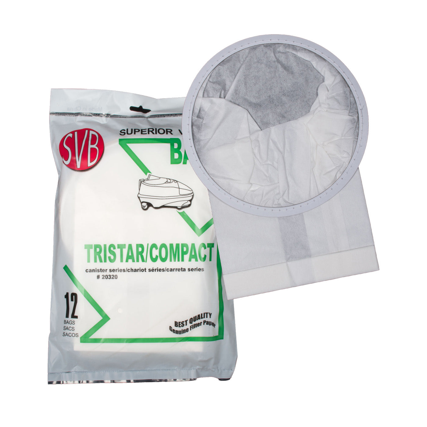 Dustwave D79-10 Sacchetti Per Aspirapolvere, Micropile Multistrato, Bianco Dustwave D79-10 Sacchetti Per Aspirapolvere, Micropile Multistrato, Bianco