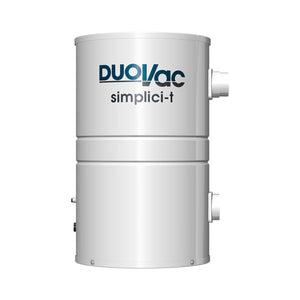 DuoVac Simplici-t / SEBO ET1 Deluxe Electric Central Vacuum Package
