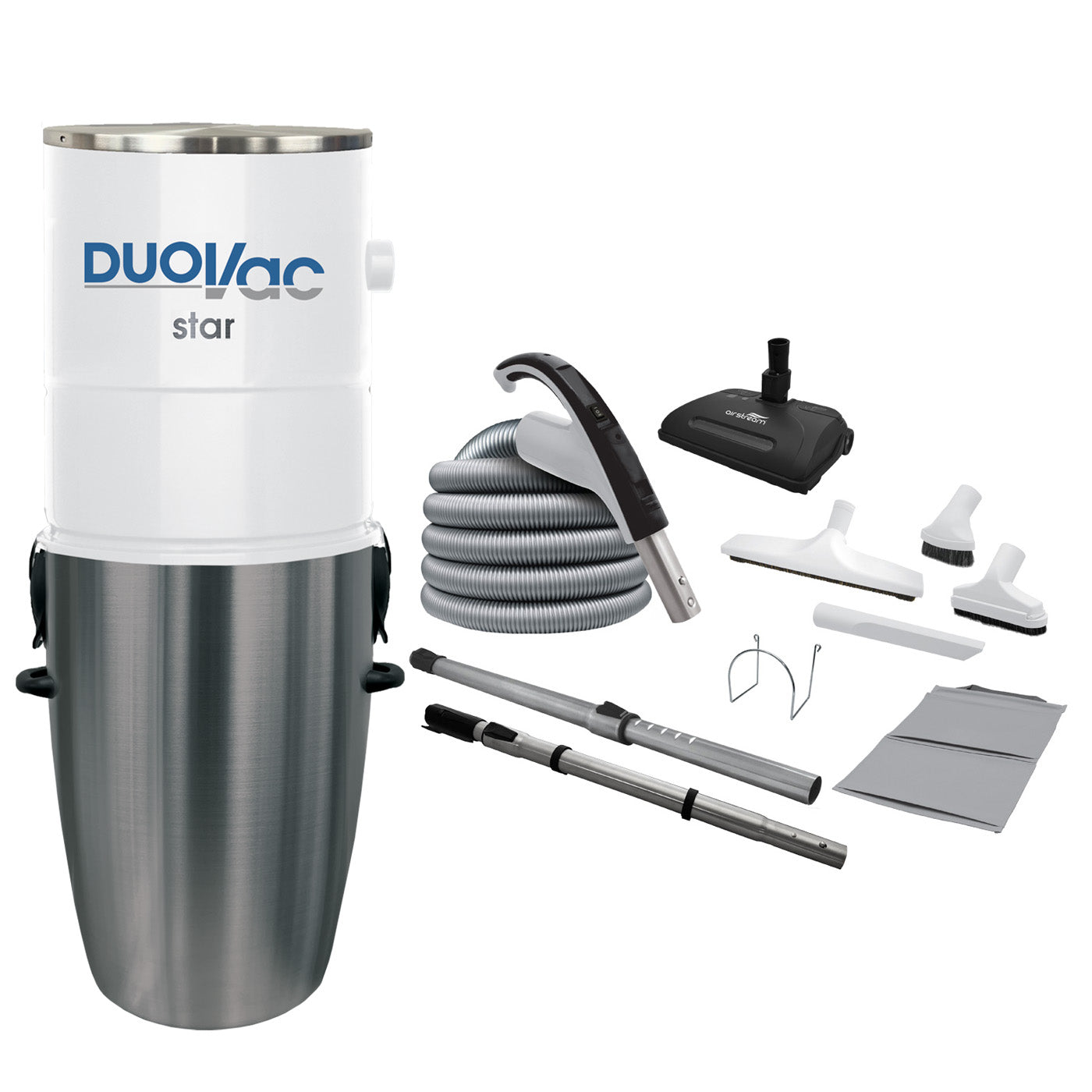 Duovac Star + Standard Electric Hose Kit – 700 AW, ~58 dB