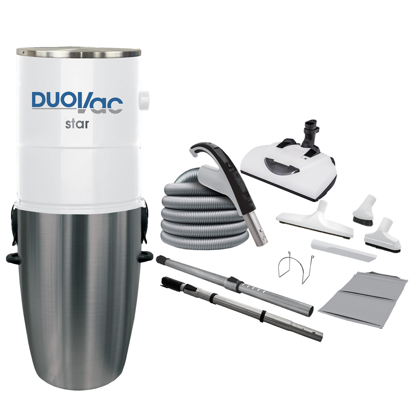 Duovac Star + Wessel‑Werk EBK360 Powerhead Kit – 700 AW, ~58 dB