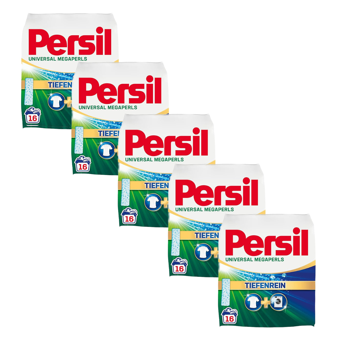 Persil Universal Megapearls HE Laundry Detergent 1.120 kg X 5 bags