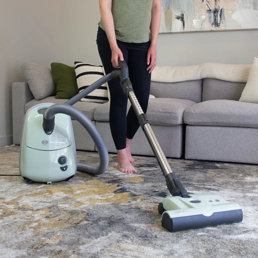 SEBO E3 Premium Pastel Pink Canister Vacuum