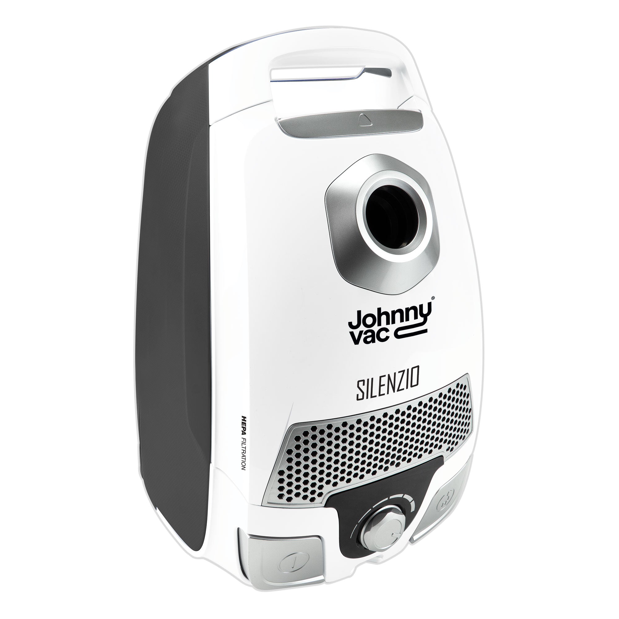 Johnny Vac Silenzio Canister Vacuum - Wessel-Werk Turbo Air Nozzle