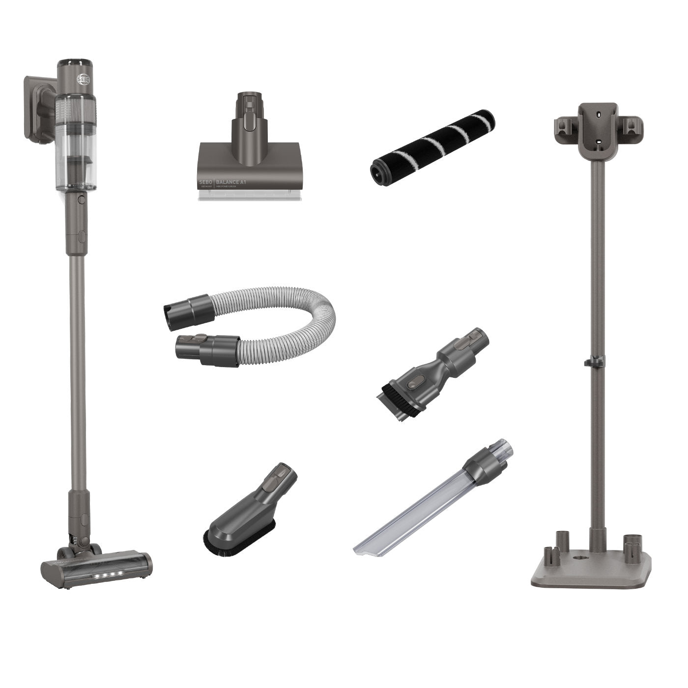 SEBO Balance A1 Cordless Vacuum - Grey