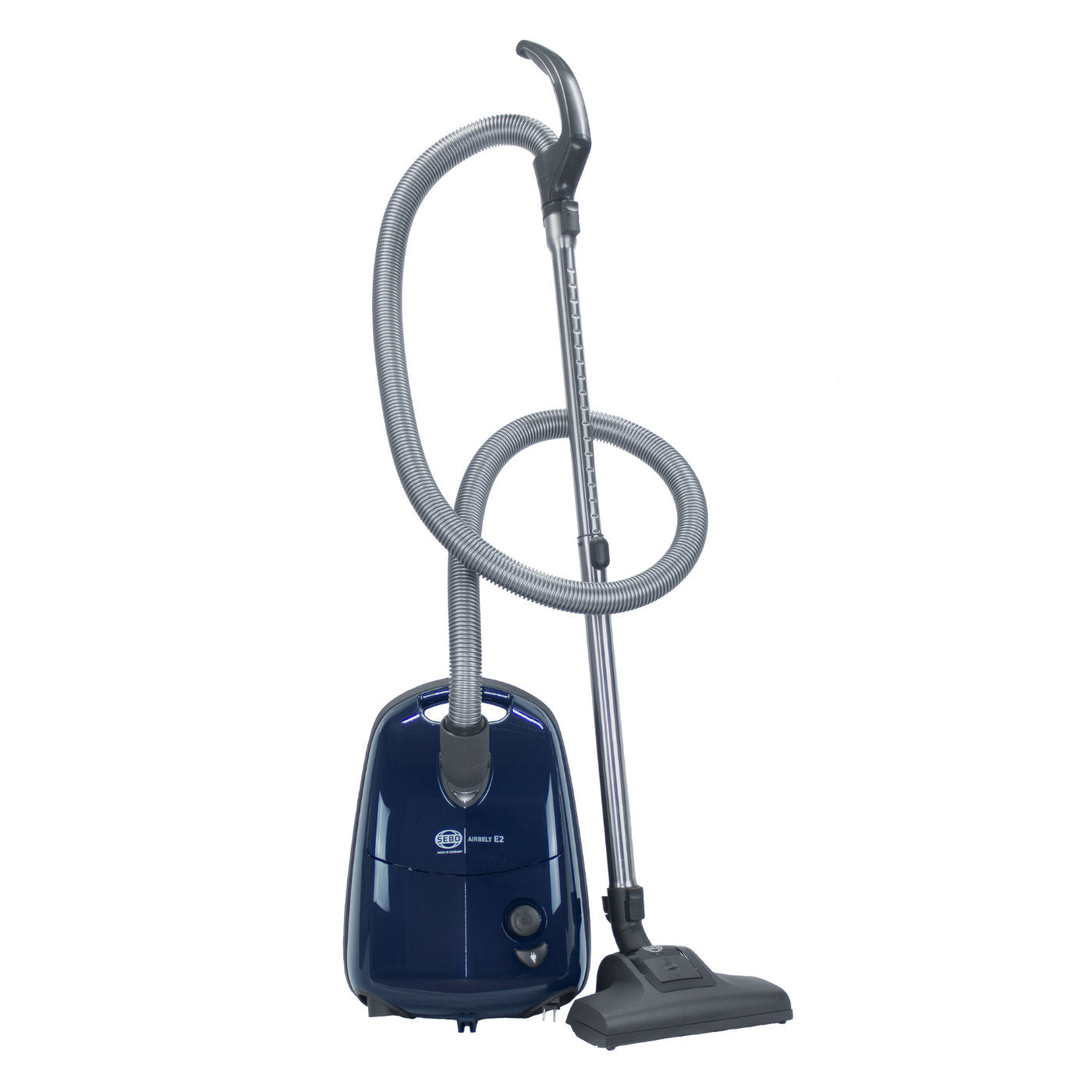 SEBO E2 Canister Vacuum Blue