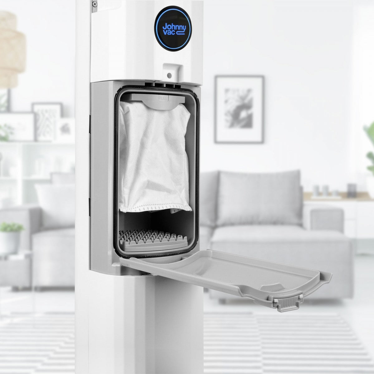 Johnny Vac JV259WB Serenity Cordless Vacuum with Self Emptying / Charging Dock