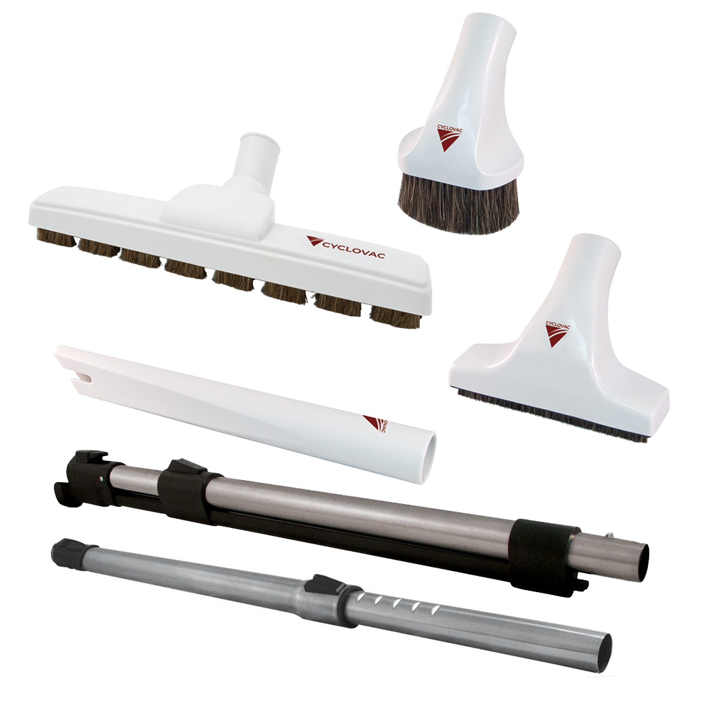Cyclovac Quartz H725 Central Vacuum with Wessel Werk EBK360 Cleaning set 35'