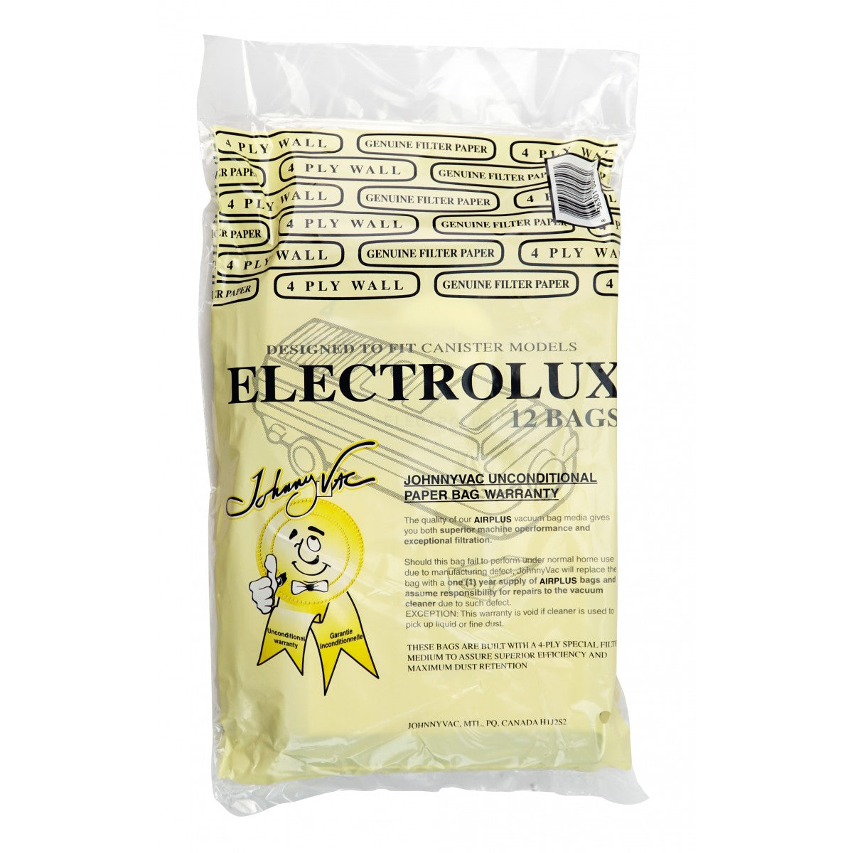 Electrolux Type C AIRPLUS Vacuum Bags 12pk