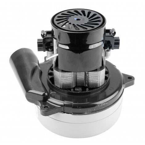 Tangential Vacuum Motor - 5.7" Diameter - 2 Fans - 120V - 9.1A - Lamb Ametek 116207-00