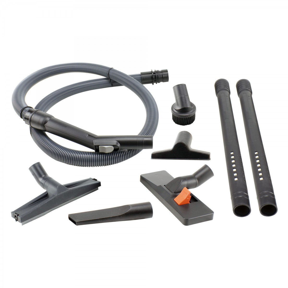 Wet & Dry Commercial Vacuum - Capacity of 5.9 gal (22.5 L) - Electrical Outlet for Power Nozzle - 8' Hose