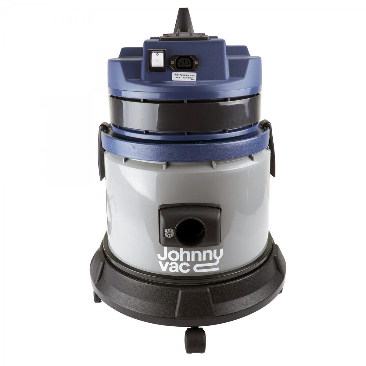 Wet & Dry Commercial Vacuum - Capacity of 5.9 gal (22.5 L) - Electrical Outlet for Power Nozzle - 8' Hose