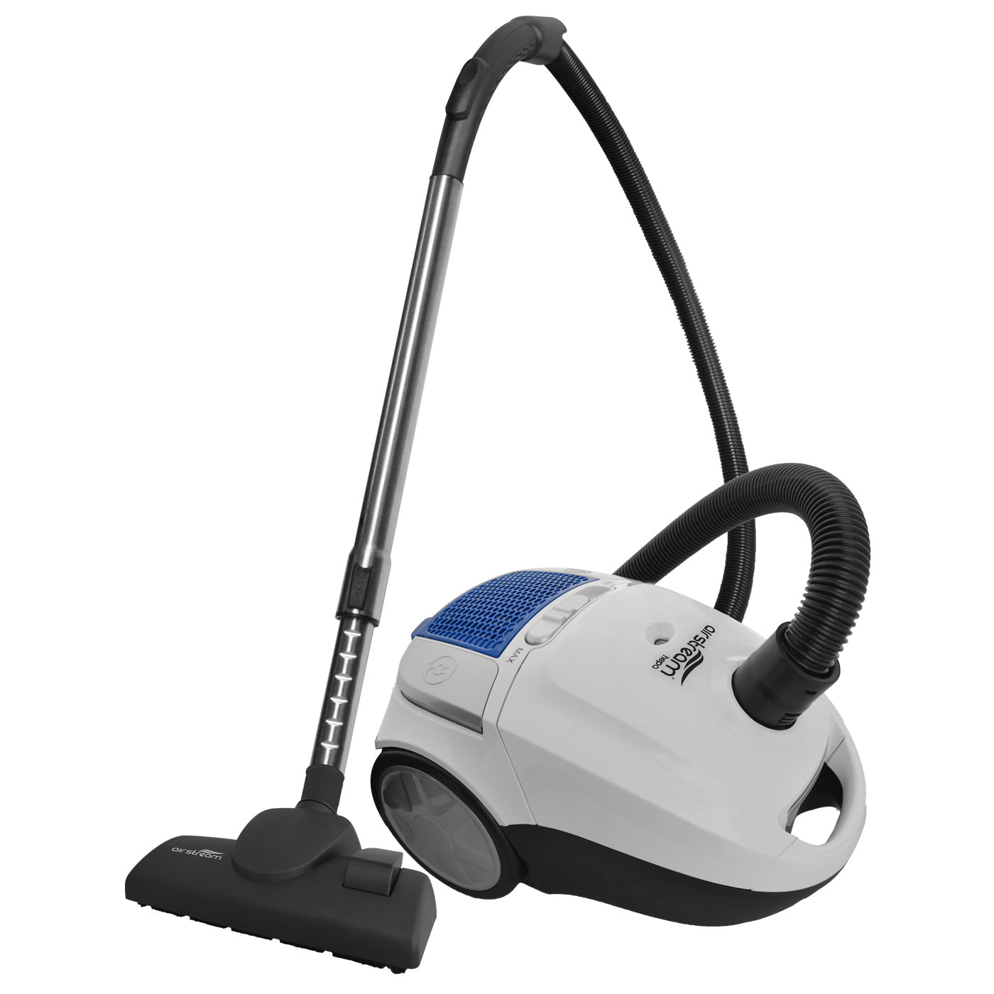 Airstream AS100, 1200 watts. Compact-size canister vacuum