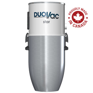 DuoVac Star / SEBO ET1 Deluxe Electric Central Vacuum Package DuoVac Vacuum Plus Canada