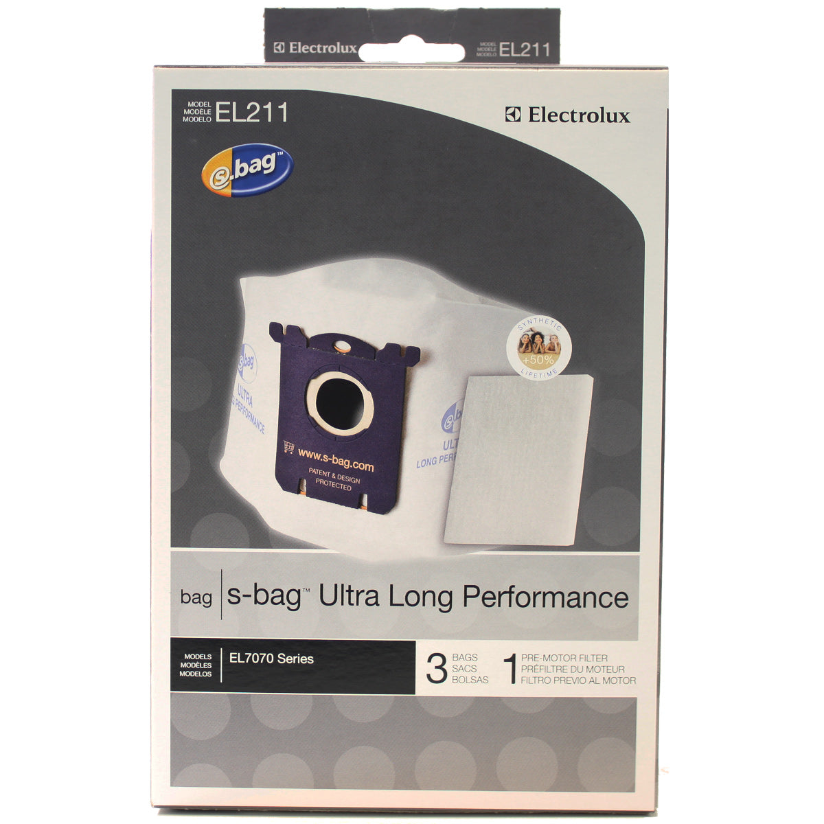 Electrolux S-bag Ultra Long Performance Bags 3pk