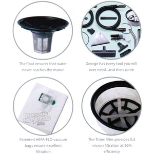 Numatic George GVE 370 Wet / Dry / Extractor vacuum