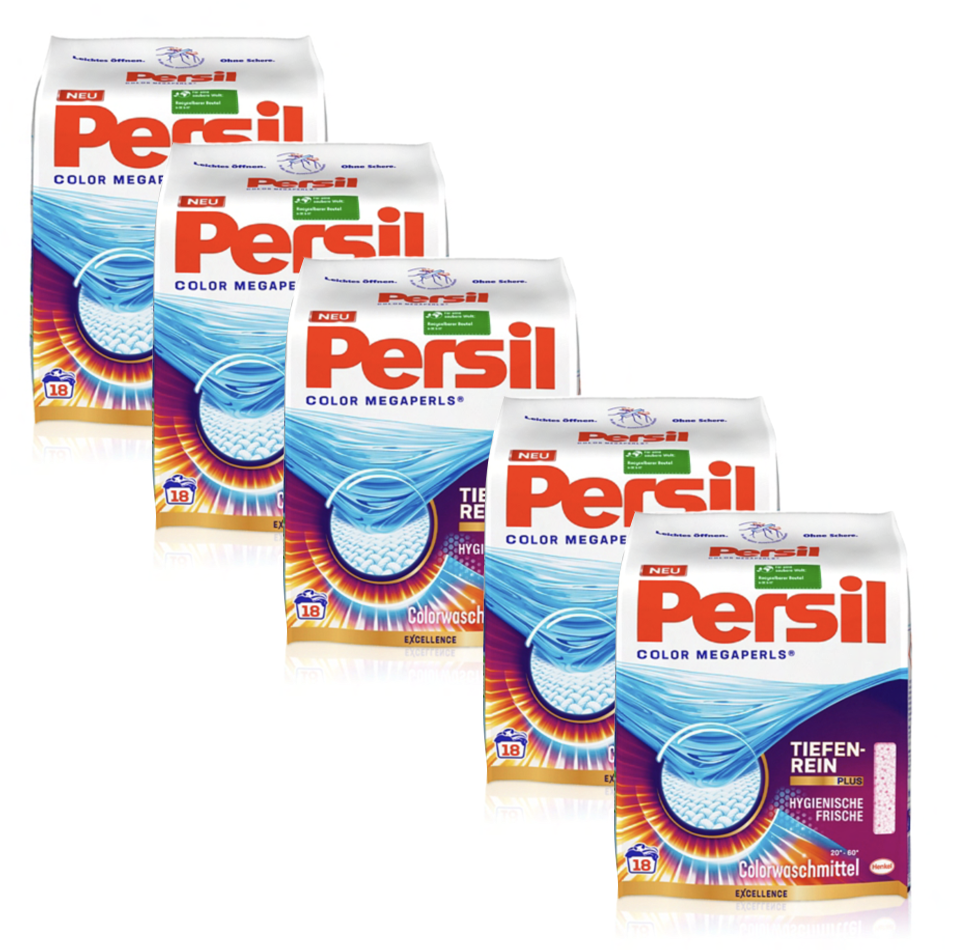 Persil Color Megapearls HE Laundry Detergent 1.33kg X 5 Bags Henkel Vacuum Plus Canada