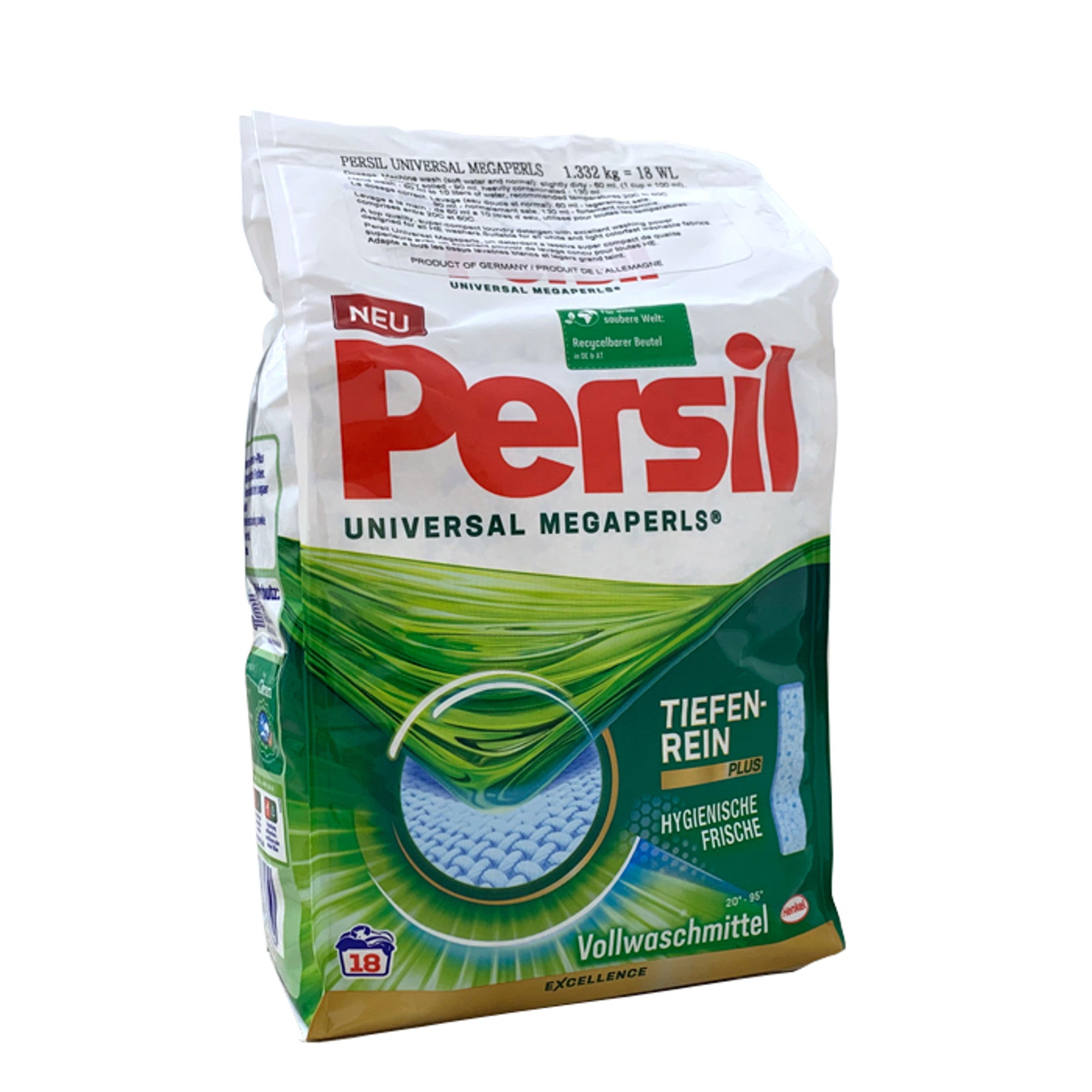 Persil Universal Megapearls HE Laundry Detergent 1.33 kg Henkel Vacuum Plus Canada