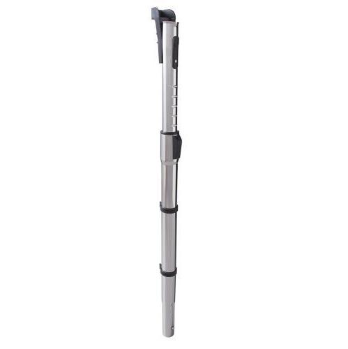 Fitall Retractable wand 1 1/4" cord management upper - Chrome Wands  - Vacuum Plus Canada