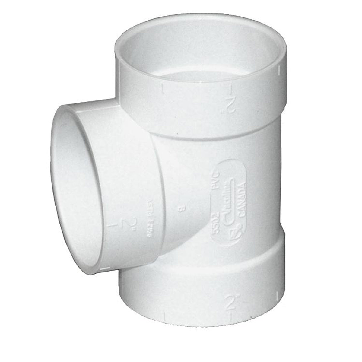 Central Vacuum Short Tee Fitting BEAM Vacuum Plus Canada