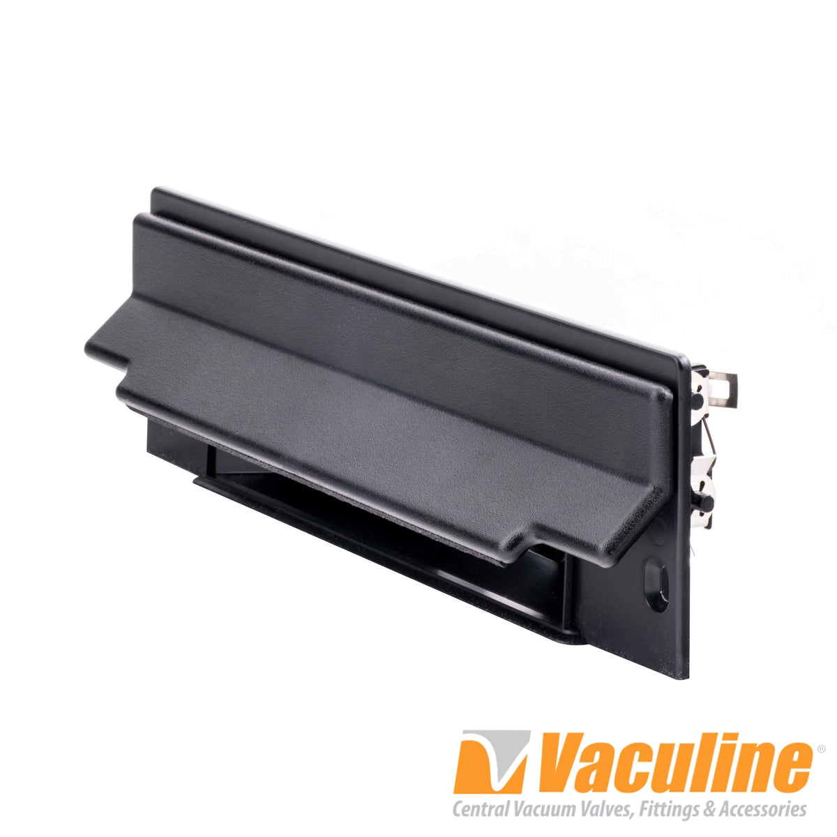 Black Sweep Inlet Vaculine Inlet at back - Vacuum Plus Canada