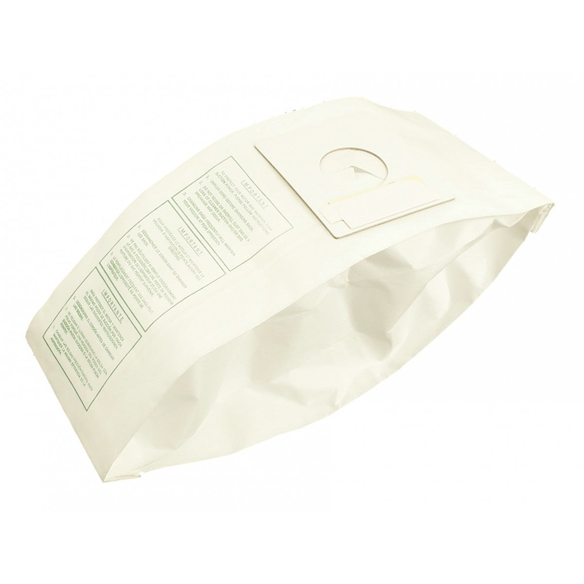 Microfilter Bag for Sharp PU-2 Upright Vacuum - Pack of 3 Bags